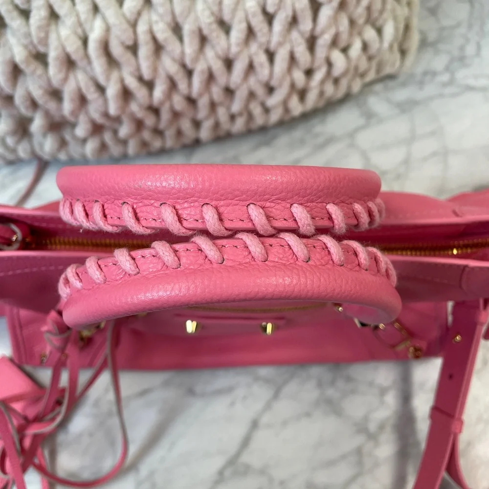 Balenciaga Pink City Bag